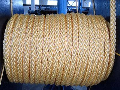 aramid fiber mooring rope